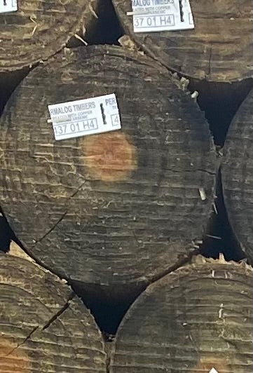Treated Pine Logs 150mm