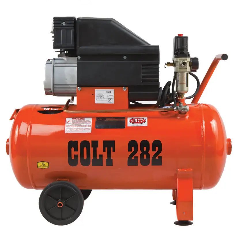 Colt 282 2.5HP Air Compressor (10 Amp) - Surplus Traders Australia Buy Colt 282 2.5HP Air Compressor (10 Amp) for only A$600.00 at Surplus Traders Australia!