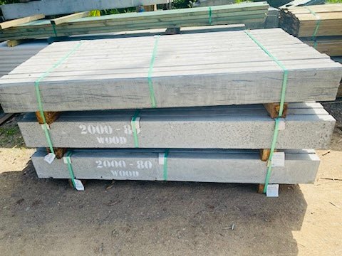 Concrete sleepers Woodgrain 2nds - Surplus Traders Australia