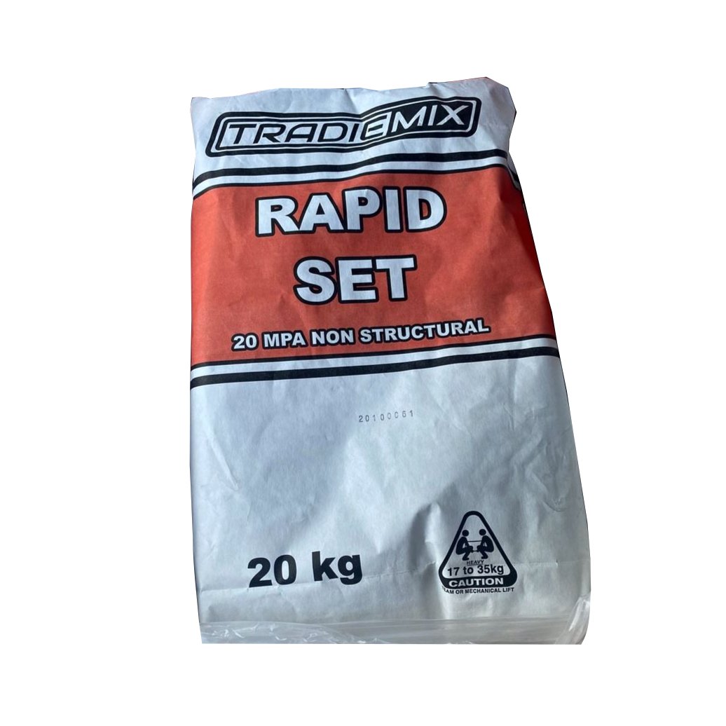 Rapid Set 20 MPA Concrete - 20kg Bag - Surplus Traders Australia Buy Rapid Set 20 MPA Concrete - 20kg Bag for only A$7.92 at Surplus Traders Australia!